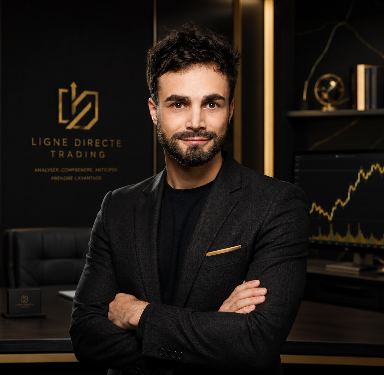 Joris Zanna, trader professionnel et fondateur de Ligne Directe Trading